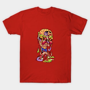 Messy Burger T-Shirt